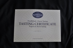 Expert in Cheese tasting